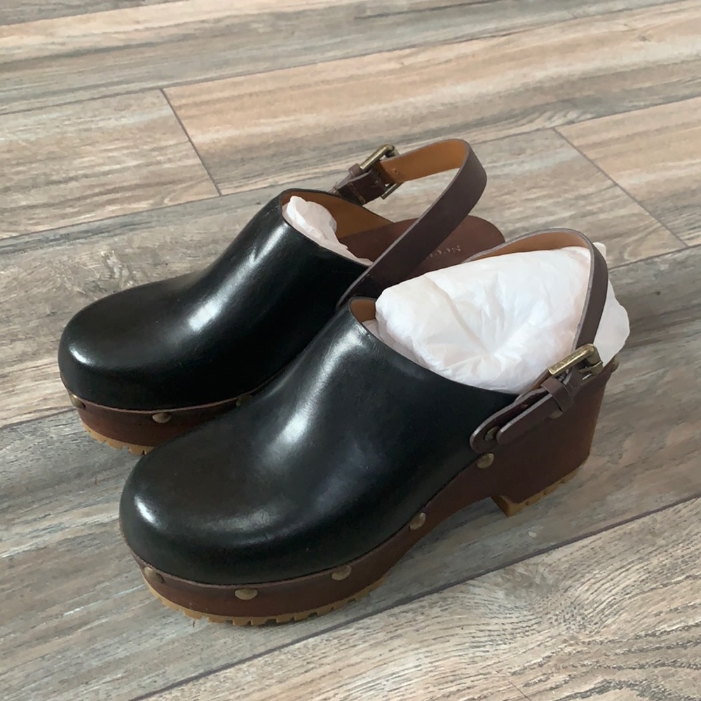 See by Chloe Leather Mule with Leather Strap
